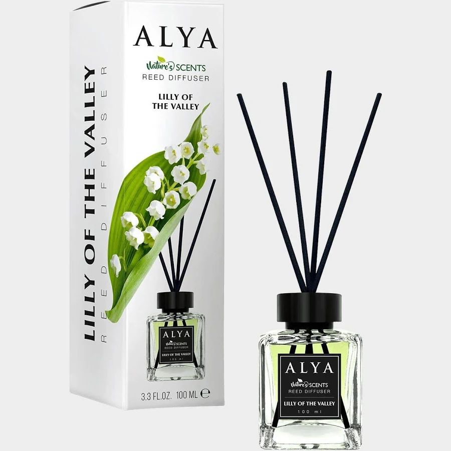 Alya Lilly Of The Valley 100ml odorizant camera cu betisoare